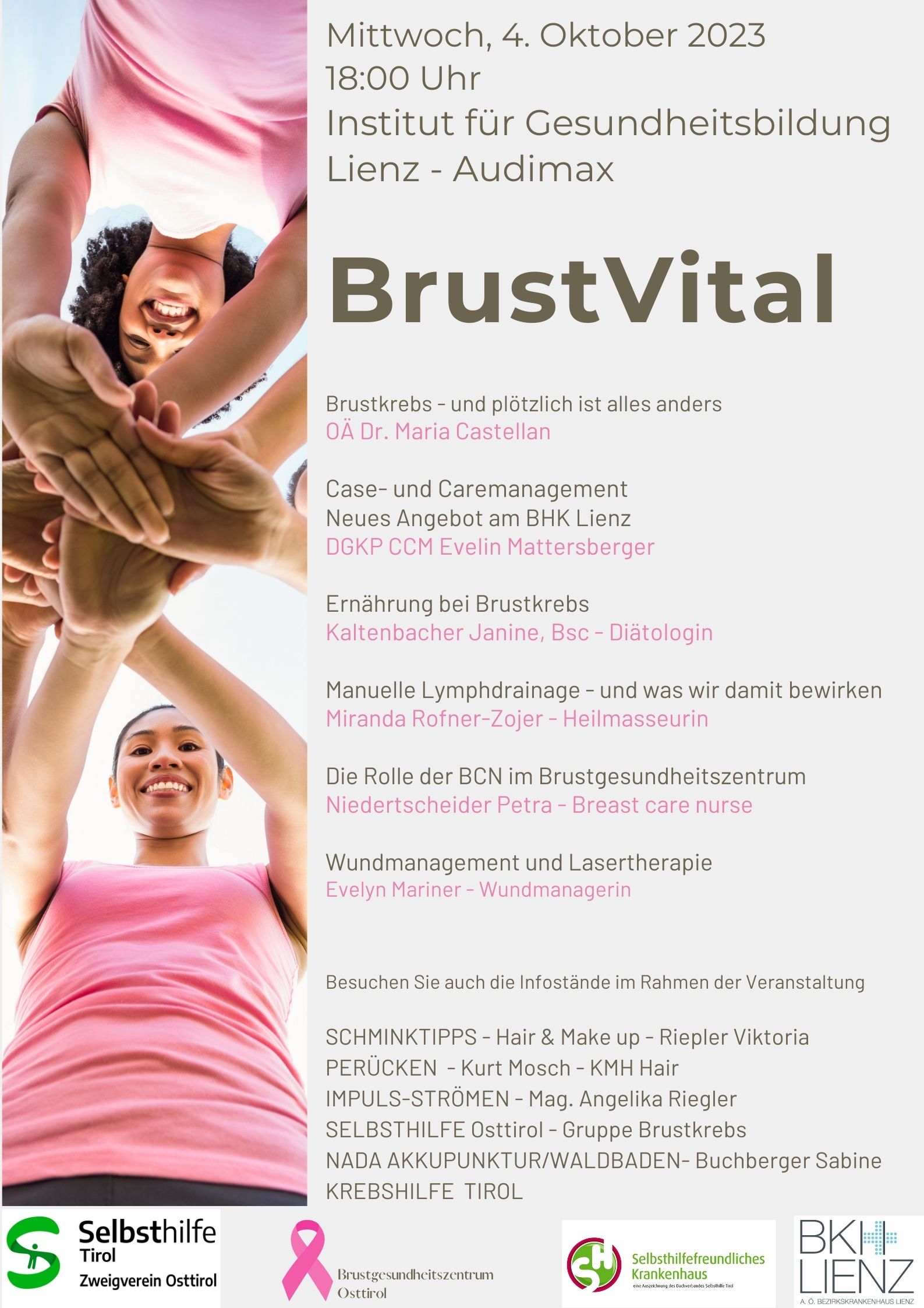 BrustVital Infoveranstaltung 04.10.23