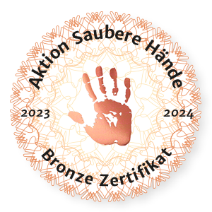 Aktion Saubere Hände - Zertifikat