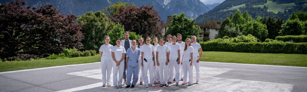 Gruppenbild der Turnusärzte © BKH Lienz