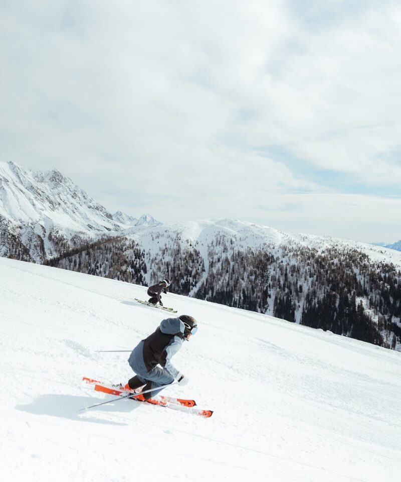 Skifahren im Skigebiet von Osttirol