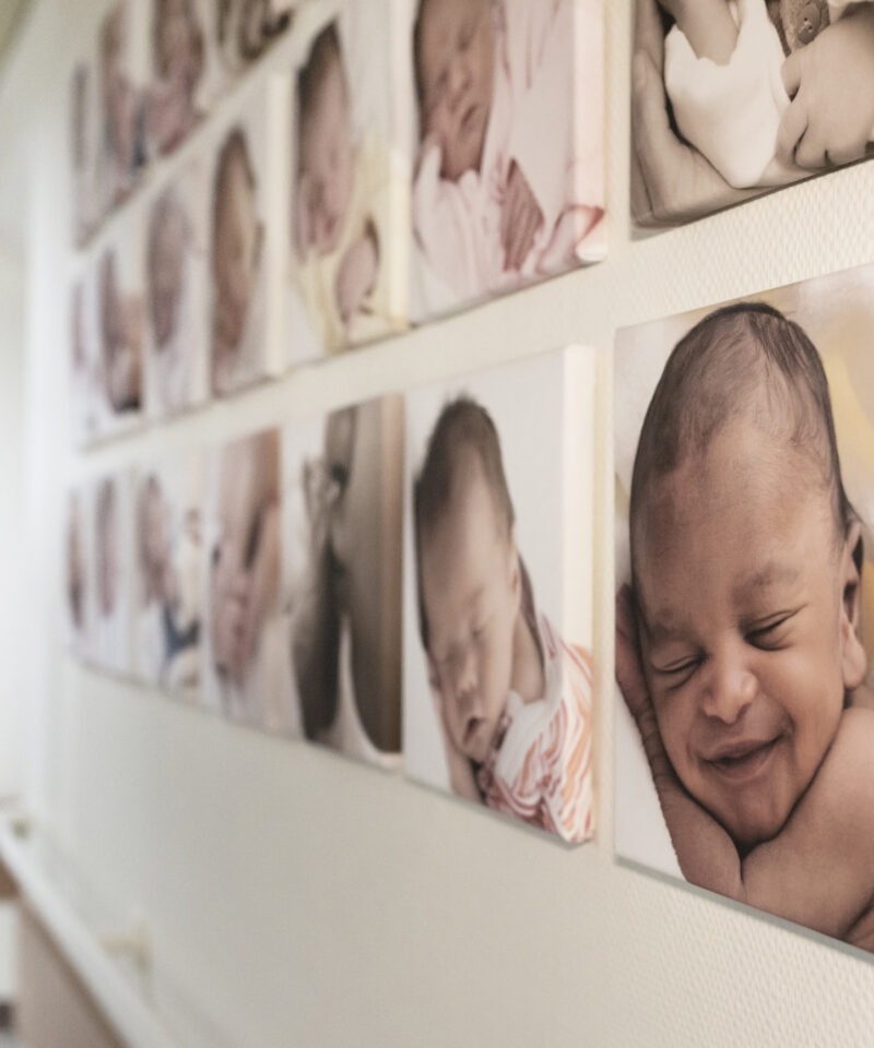 die Babygalerie auf der Geburtenstation