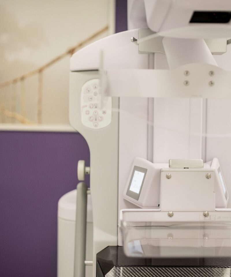 die moderne Mammographie-Anlage im Institut für Radiologie