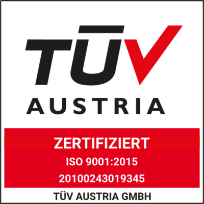 Logo von TÜV Austria - Zertifizierung
