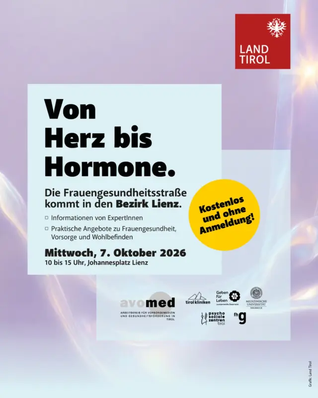 Weil Frauengesundheit nicht nur Frauensache ist. A